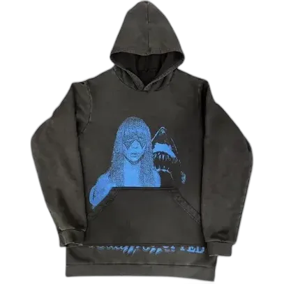 RAF Simons Blue Penelope Hoodie