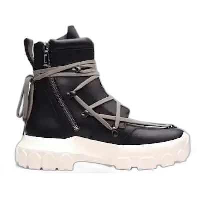 Rick Owens Lace Up Hiking Boots
