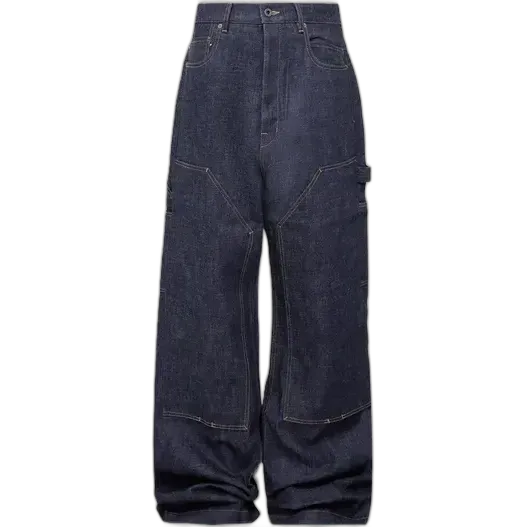 Rick Owens Porterville Selvedge Double Knee Jeans