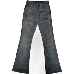 Rick Owens Waxed Denim Jeans