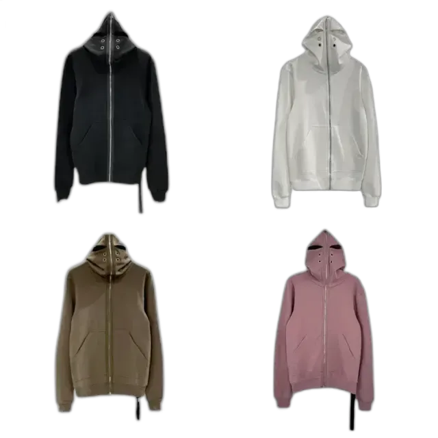 Rick Owens Zip-Up Hoodies