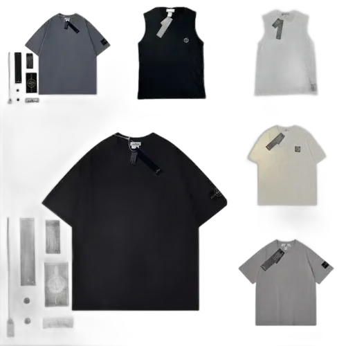 Stone Island Basic Logo Patch Tees
