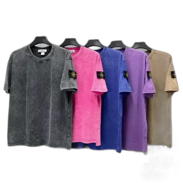 Stone Island Vintage Dyed Color Tees