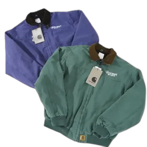 Stussy x Carhartt WIP Work Jacket (2 Variants)