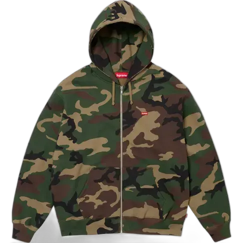 Supreme Small Box Logo Zip-Up Hoodie (4 Variants)