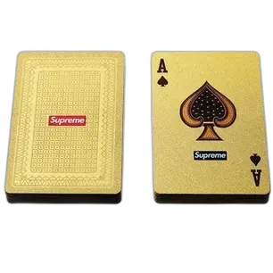 Supreme Gold Playing Cards