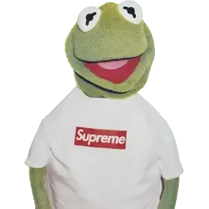 Supreme Kermit Plush