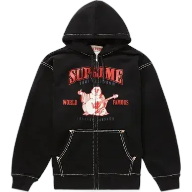 Supreme True Religion Zip Up Hoodie #1
