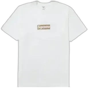Supreme X Burberry Box Logo Tee