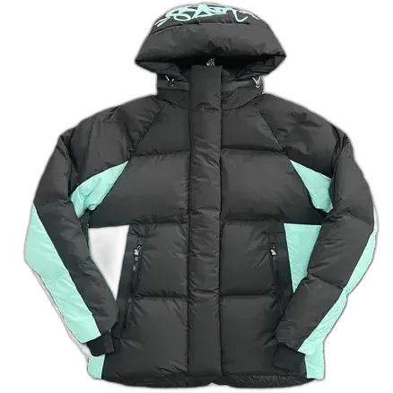 Syna World Down Puffer Jacket Black/Blue