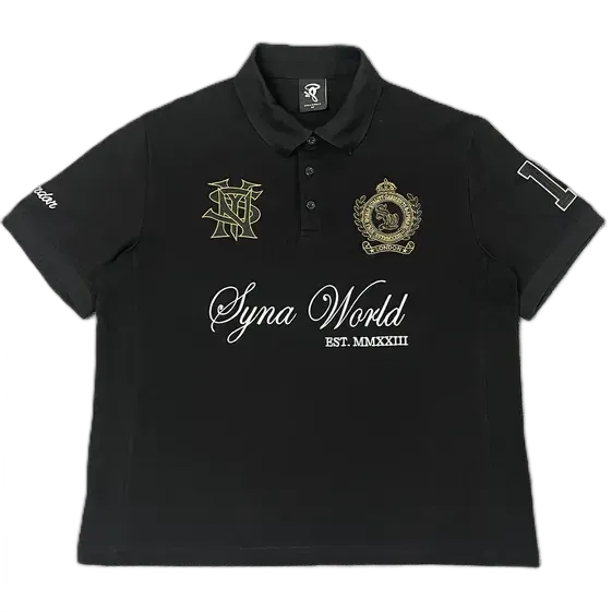 Syna World London Black Polo