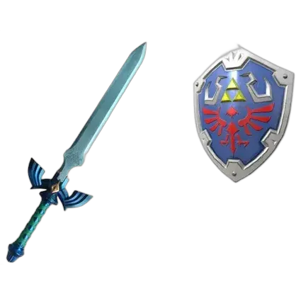 The Legend of Zelda Master Sword and Shield