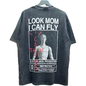 Travis Scott Look Mom I Can Fly Tee #1