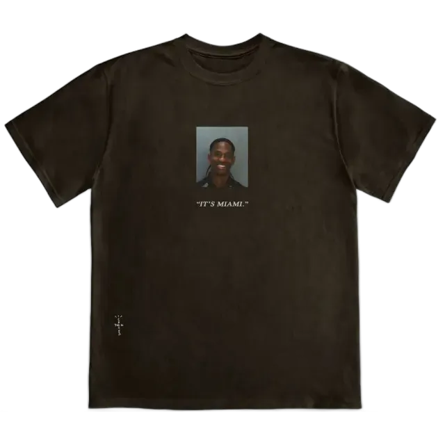 Travis Scott Mugshot Tee
