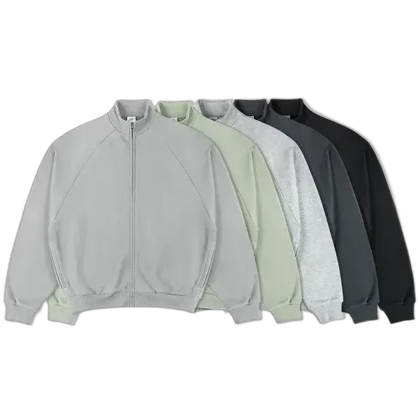 Unbranded Blank Zip-Up Sweaters