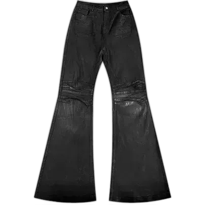 Unbranded Waxed Bootcut Jeans