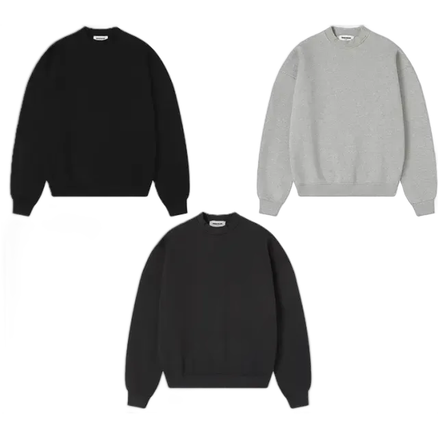 Union Kingdom Boxy Crewneck Sweater (3 Variants)