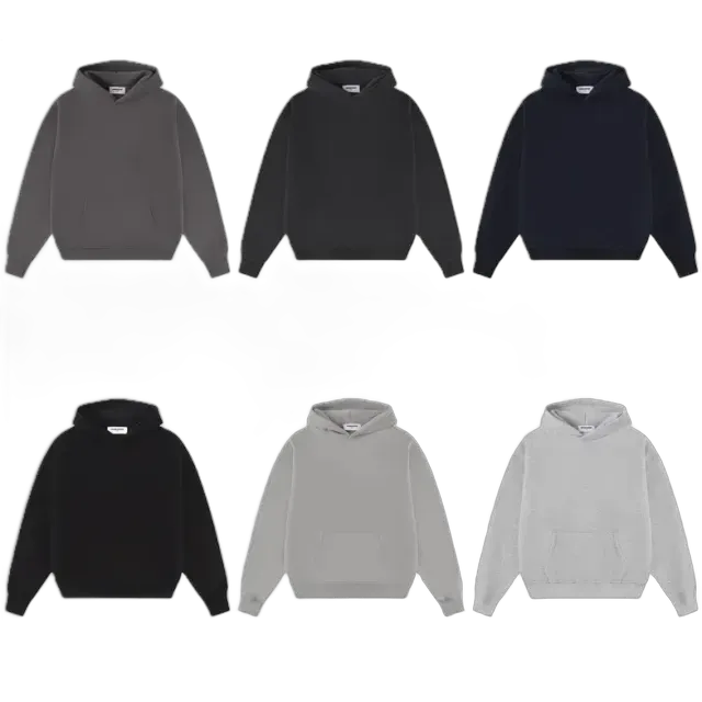 Union Kingdom Oversized Blank Hoodies (10 Variants)