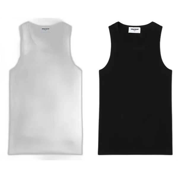 Union Kingdom Slim Waffle Blank Tank Top (2 Variants)