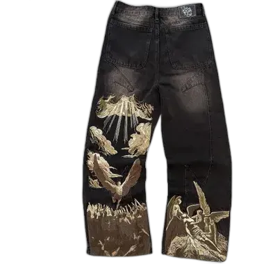 Vescartes Holy Baggy Jeans
