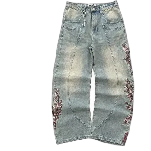 Vescartes Sakura Baggy Jeans