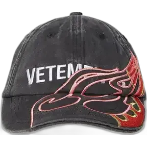 Vetements Flame Logo Cap
