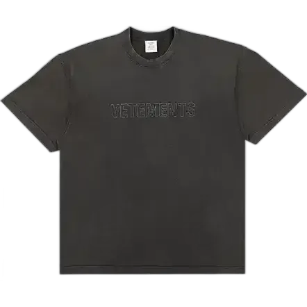 Vetements Logo Outline Tee
