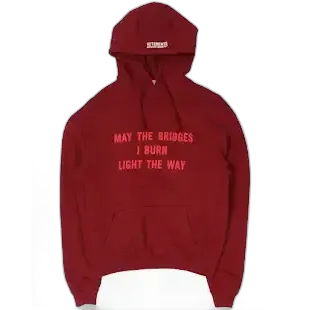 Vetements Bridges I Burn Hoodie