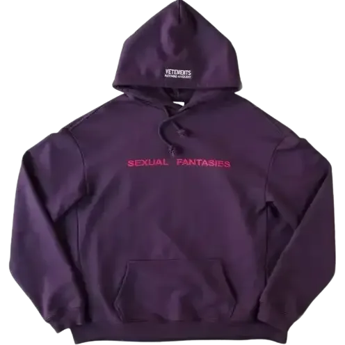Vetements Sexual Fantasies Hoodie