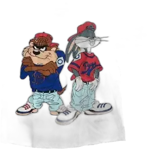 Vintage Bugs Bunny and Taz Tee