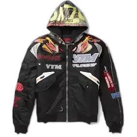 VETMENTS X ALPHA BIKER JACKET AW19