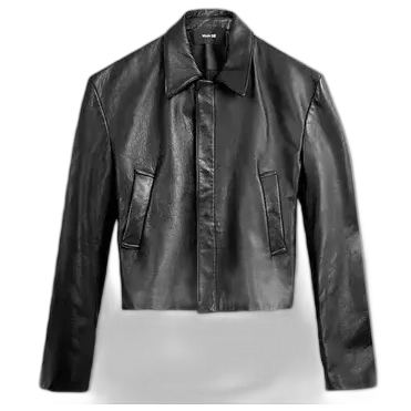 Vuja De Dual-Zip Leather Jacket
