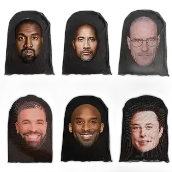 Weird Celebrity Face Masks