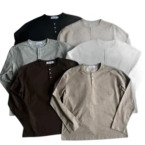 Xanvas Button Long Sleeve (6 Variants)