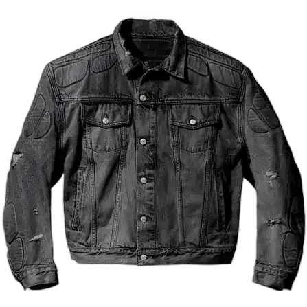Yeezy Gap Padded Denim Jacket Black