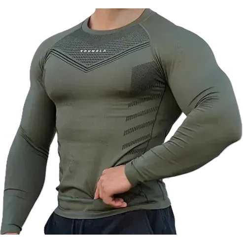 YoungLA Superhero Compression Long Sleeves Shirts