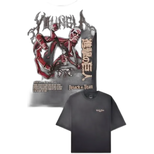 YoungLA x Attack On Titan Tees #1