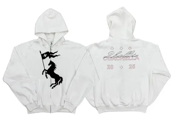 2Hollis Coachella Zip-Up Hoodie — product photo