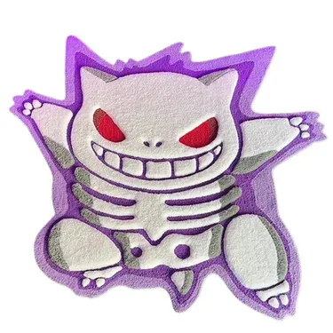 3D Skeleteon Gengar Carpet — product photo