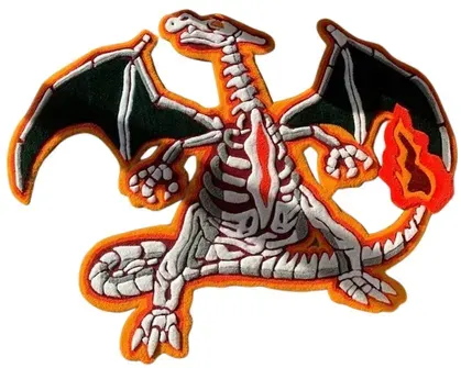 3D Skeleton Charizard Carpet — product photo