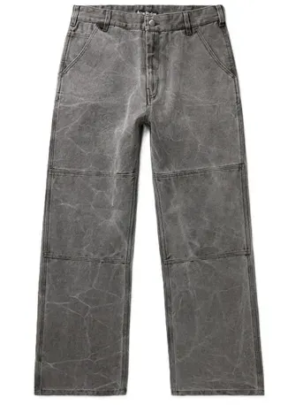 Acne Studios Canvas Pants Washed Grey — product photo