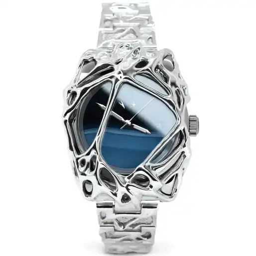 Alabaster Industries Silver Sinew Watch — product photo