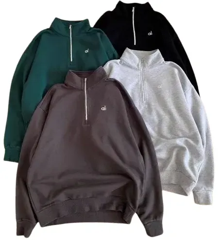 Alo Yoga Accolade Quarter-Zip Sweater — product photo