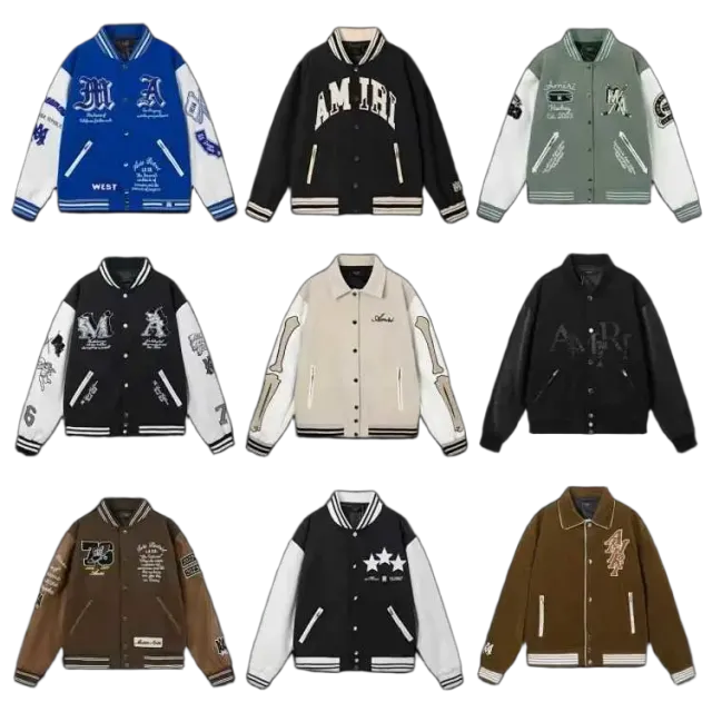 Amiri Jackets (9 Variants) — product photo