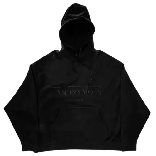 Anonymous Club Logo Black Hoodie — product photo
