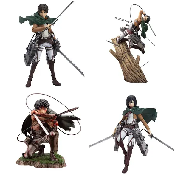 Attack on Titan Figures (7 Variants) — product photo