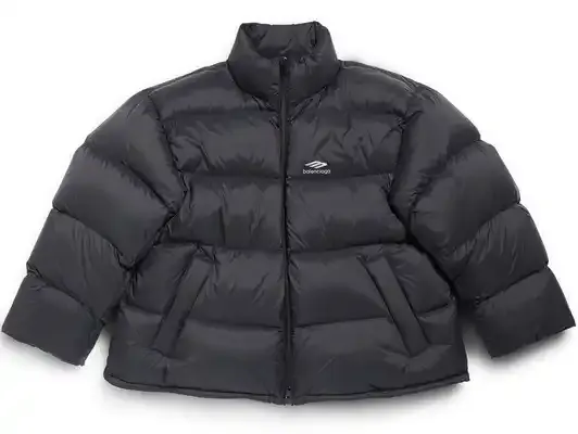 Balenciaga 3B Sports Icon Ski Puffer Black — product photo