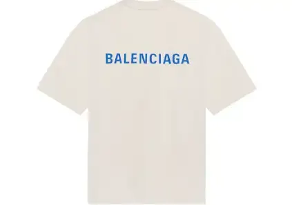Balenciaga Blue Logo Tee — product photo