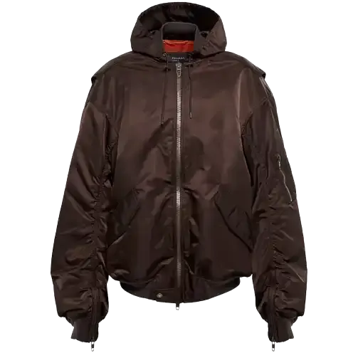 Balenciaga Brown Bomber Jacket — product photo
