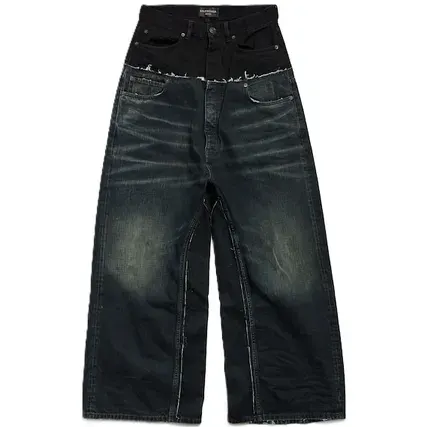 Balenciaga Cut Up Jeans Black — product photo